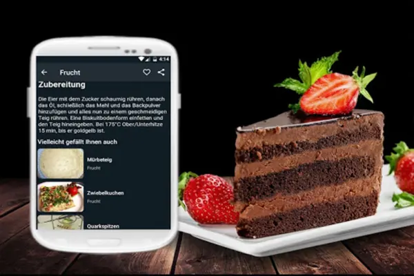 Kuchen Rezepte android App screenshot 0