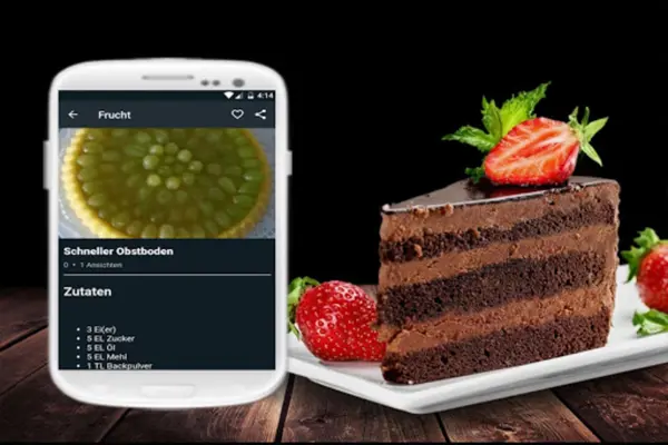 Kuchen Rezepte android App screenshot 1