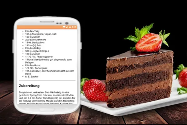 Kuchen Rezepte android App screenshot 2